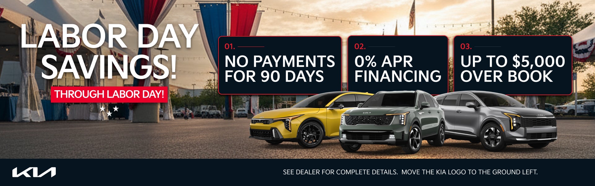LABOR DAY SAVINGS